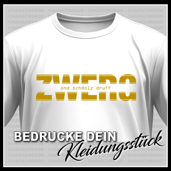 Bedrucke "Dein Kleidungsstück" – Bild 3